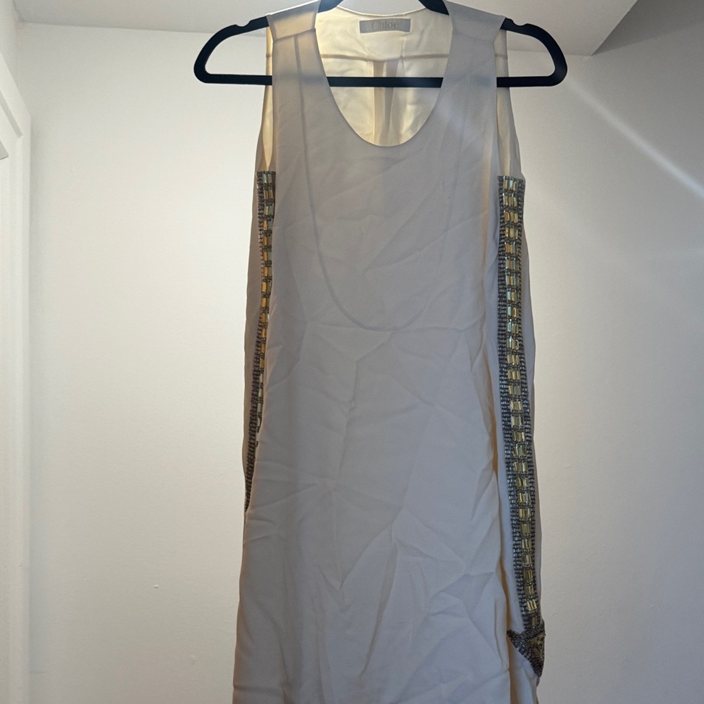 Vintage Chloe Silk Mini Dress